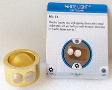 White Light S003 ring Invincible Iron Man Heroclix with card LE object Mandarin