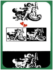 Wall Decor Poster.Fine Graphic Art Design.Cupic.Love Angel.Room Home art.334