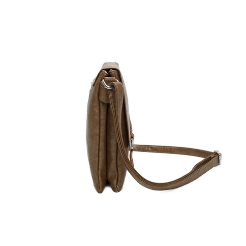 Womens Satchel Long Strap Cross Body Bag Ladies Messenger Over Shoulder Handbag - Picture 3 of 17