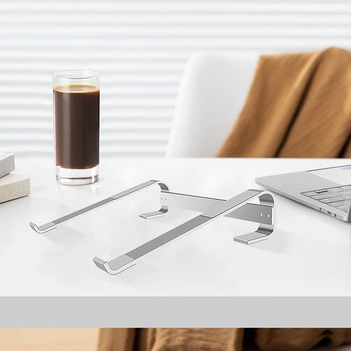 Desk Laptop Stand Aluminum Alloy Portable Holder Anti-Slip for 10-18inch Laptop 