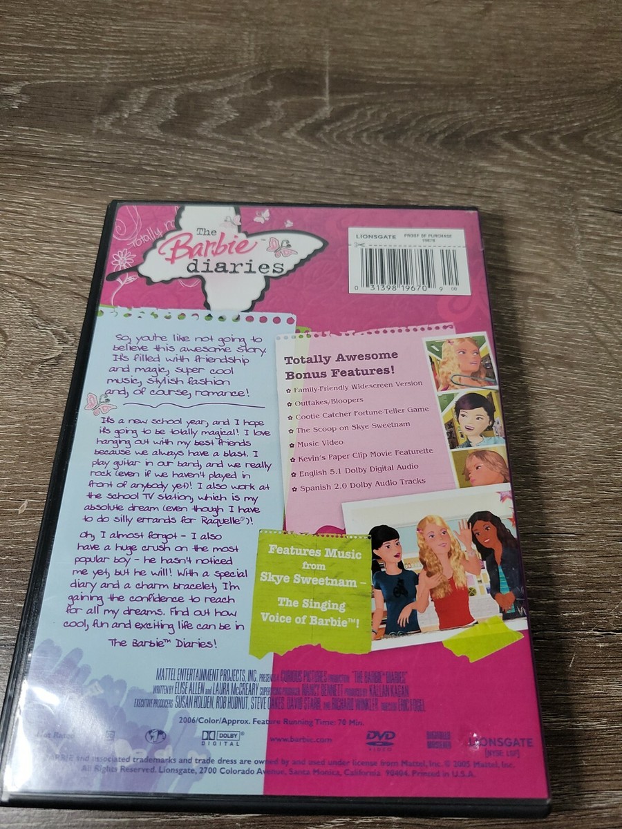 その他 Barbie Diaries [DVD] Lionsgate Home Entertainment The Barbie Diaries (DVD