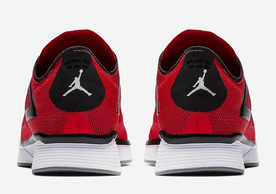 Jordan 89 Racer Toro Bravo Running Shoes Nike Air Jordan 89 Racer TORO Bravo Fire Red Black White 4  main image 4