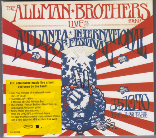 Live At The Atlanta International Pop Festival von Allmann Brothers - Imagen 1 de 2