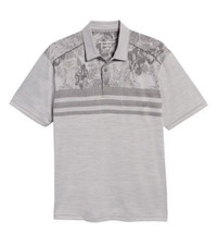  125 Tommy Bahama Men's, Hibiscus Horizon Polo, Coal, M