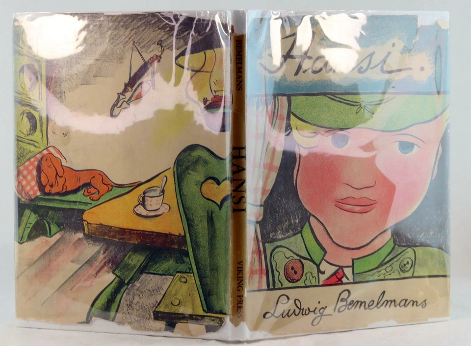 Ludwig Bemelmans First Edition 1934 Hansi Author of Madeline's 1st Book HC w/DJ — 第 4/4 张图片