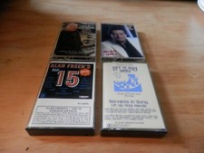 Lot of 4 Vintage Christian / Gospel Music Cassette Tapes in Original Cases