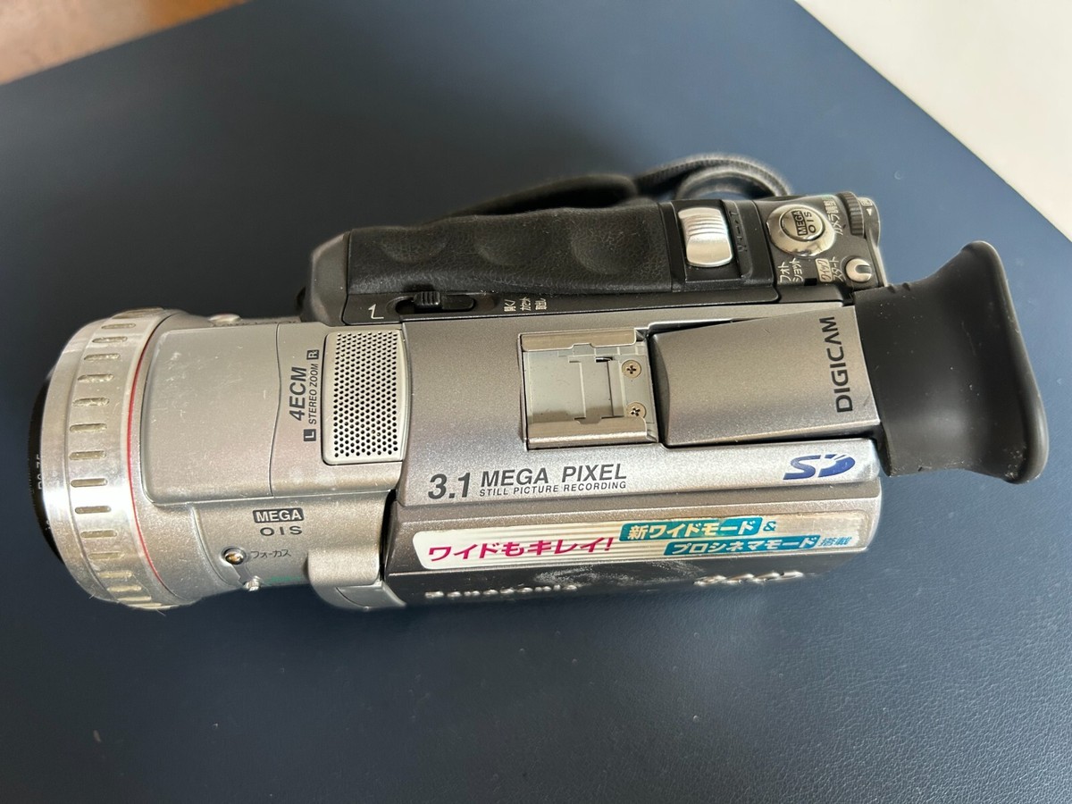 Panasonic NV-GS100 Digital Camera 43mm silver FOR PARTS OR