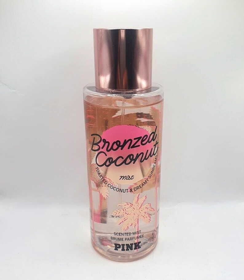 VICTORIA'S SECRET PINK BRONZED COCONUT BODY MIST 8.4 FL OZ LIMITED
