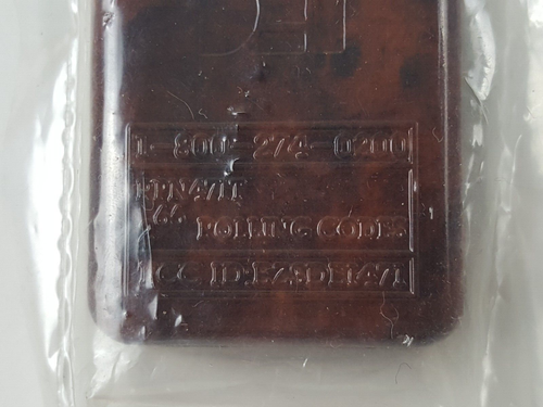 DEI SHELL FOR REMOTE FOB NO ELECTRONICS CASE ONLY BROWN 2-BUTTON ALARM COVER USA - Picture 12 of 12