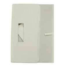 Better Homes & Gardens Half-Size Fabric Storage Bin, Ivory