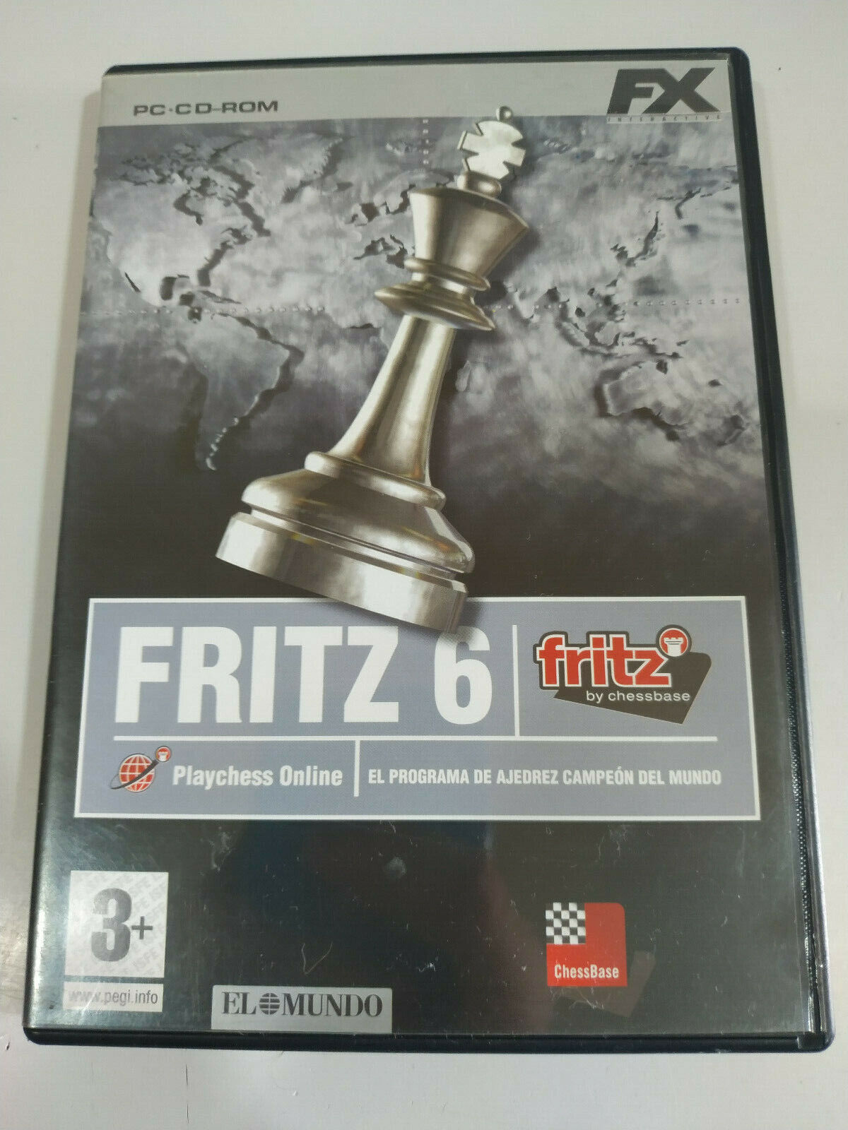 Fritz 6 Chessbase Chess - juego para PC Cd-rom Edition Spain - 2T