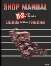 1950 Dodge Truck B-2 Series Shop Manual