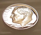 1960 Gem CAMEO Proof "EYE CANDY" Dime 90% Silver Blazing Luster #108~ 3