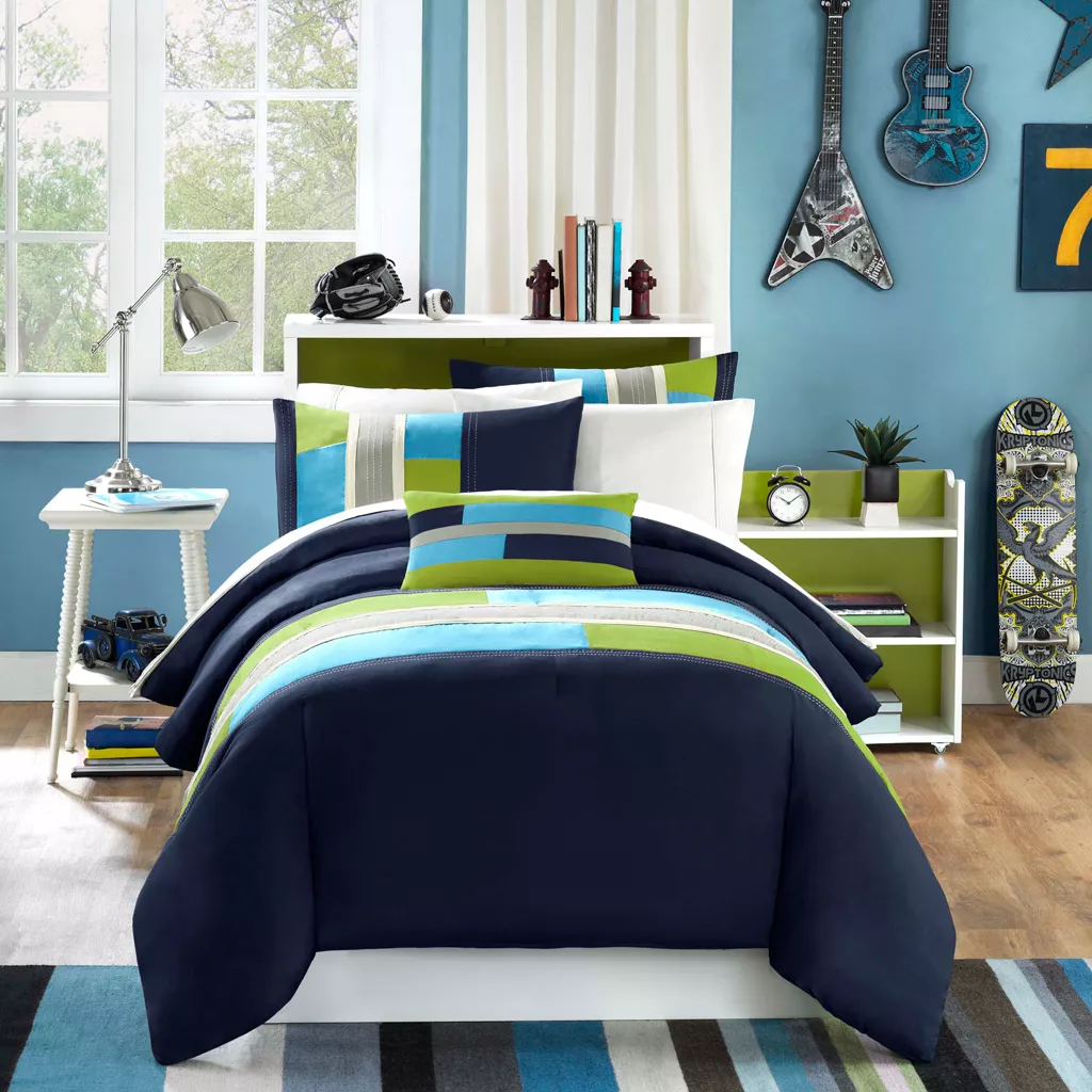 Boys full top comforter set