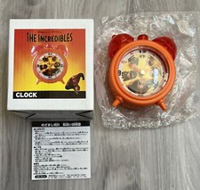 Disney Pixar The Incredibles Alarm Clock Japan Disney Store Brand NEW