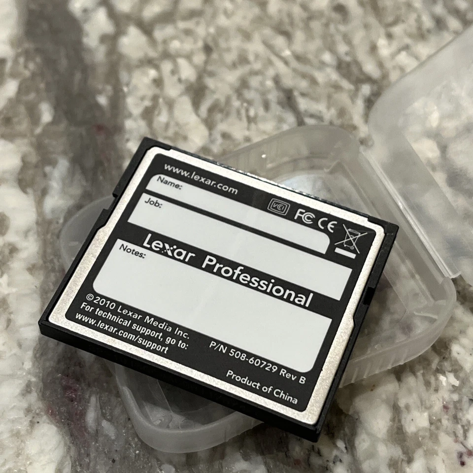 Lexar Professional 400x 16GB CompactFlash Memory Card - Tested - Image 2 of 2