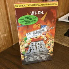 South Park Bigger, Longer & Uncut VHS Tape 1999 Brand New Sealed