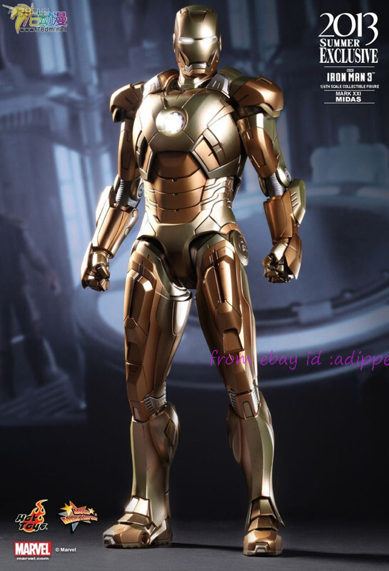 Perfect HT 1/6 Mms208 Iron Man 3 Midas (Mark Xxi) 2013 Deluxe