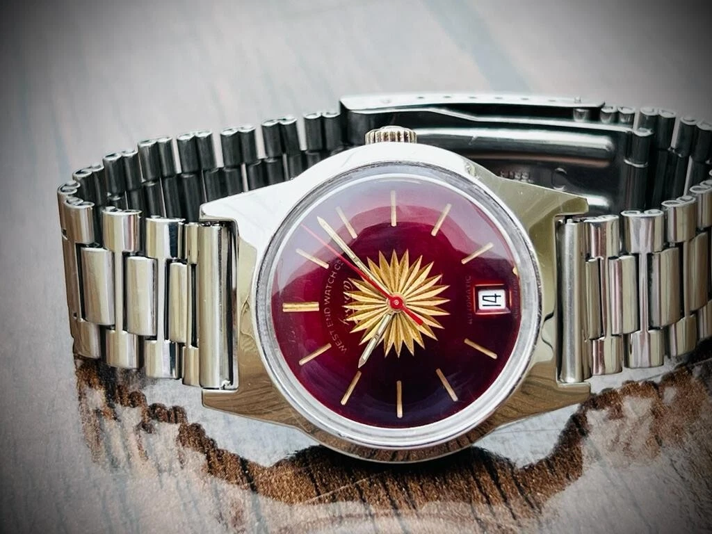 Vintage West End Stunning Dial Manual Wind Gents Watch 35mm Swiss