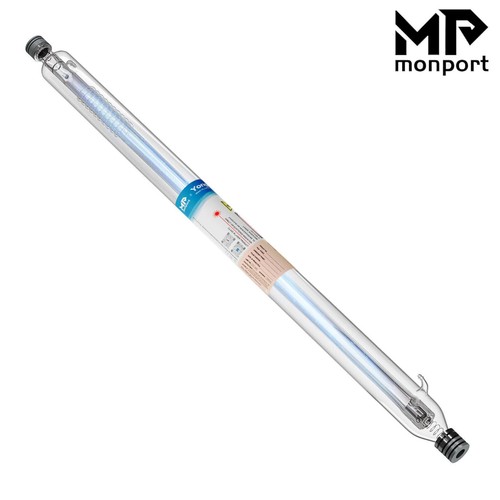 80W CO2 Laser Tube For Laser Engraver Cutter Machine Peak 90W 1250mm 50mm