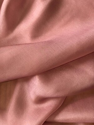 Reiner Seidenchiffon, 114 cm, rosa, Meterware