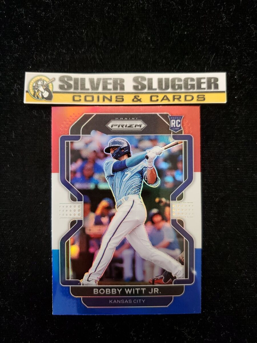 2022 Bobby Witt Jr. Panini Prizm Red White Blue #33 RC 2022 Bobby Witt Jr. Panini Prizm Red White Blue #33 RC