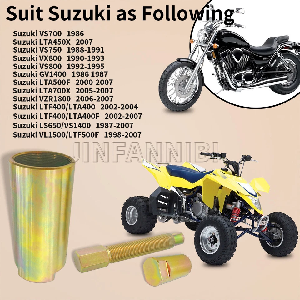 Kit de herramientas extractor de volante de inercia 50 mm x 1,5 para Suzuki GV1400 VS750 VX800 LTA500 LTF500 Foto 2 de 4