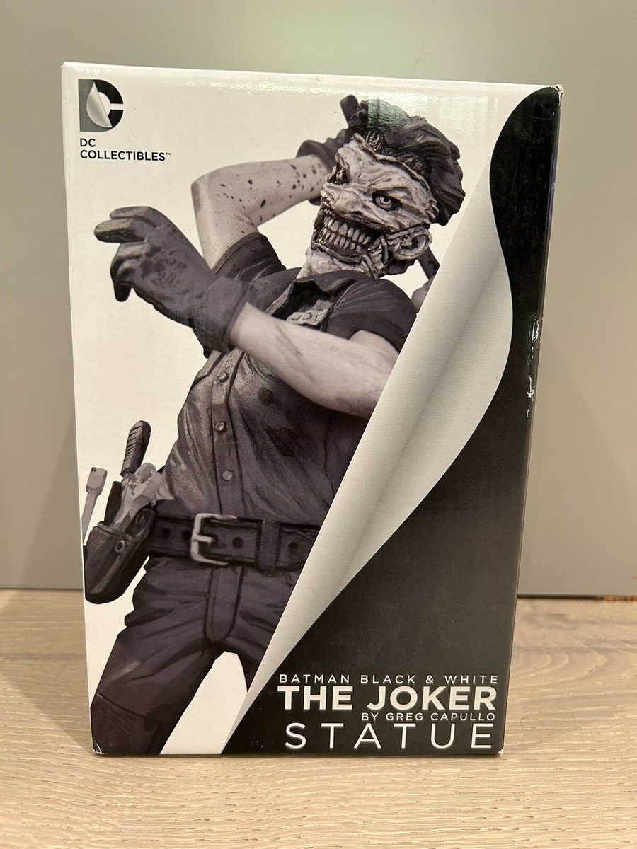 Batman Black and White The Joker Statue by Greg Capullo NEW Batman Black and White The Joker Statue by Greg Capullo NEW