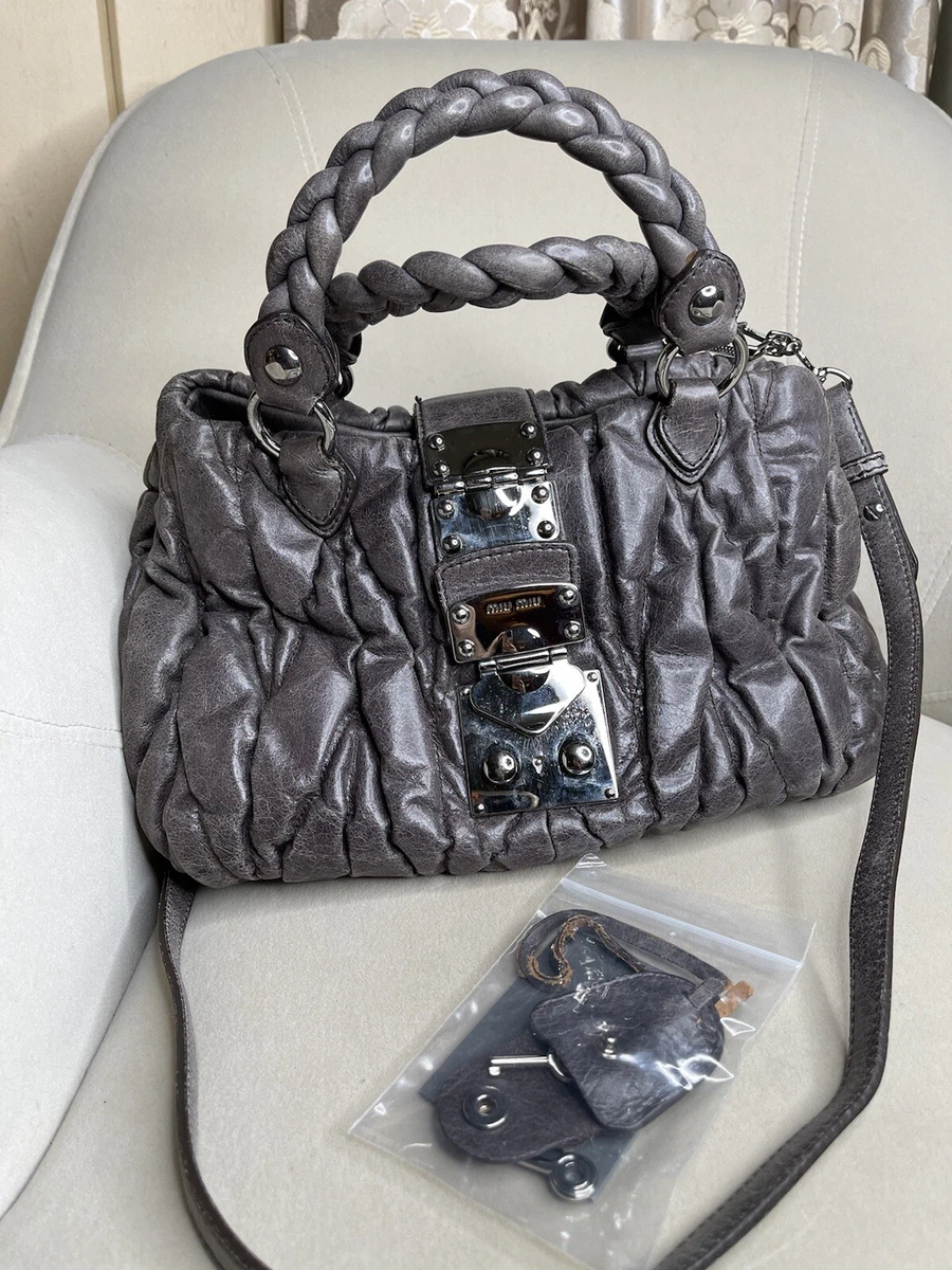 Miu Miu Silver Bag