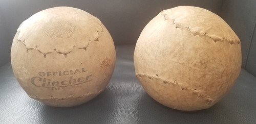 Lot De 2 Softballs DeBeer F-12 - 12 Pouces - Cuir Extra Doux - Officielles Clincher