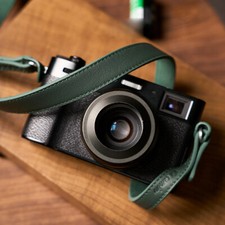 Genuine Cowhide Camera Shoulder Strap Sling Belt Portable Fit For Leica Fujifilm
