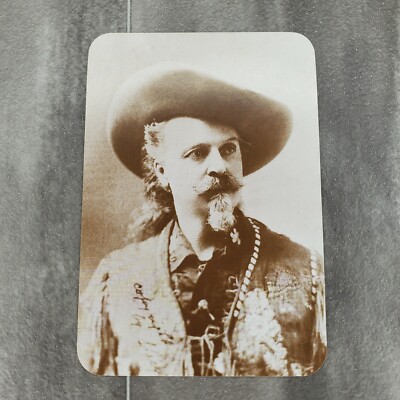 Vintage Postcard William F. Cody Buffalo Bill from Old West Collectors ...