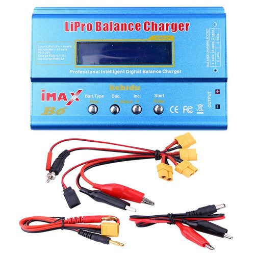 IMAX B6 80W Battery Charger Balance Charger AC Power 12V 5A Adapter For Rc Car - Imagen 9 de 17