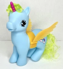 GI GO Wonder My Little Pony Blue Unicorn Jumbo 9" Fakie MLP SML-16-B1