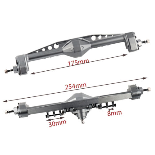 CNC Upgrade Capra 1.9 Front / Rear Aluminum Axle for 1/10 Axial RC Crawler Car - Picture 3 of 16