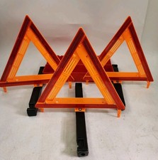 Safety Triangles Strato-Flare Emergency Warning Reflective Kit 3 Pack Weighted 