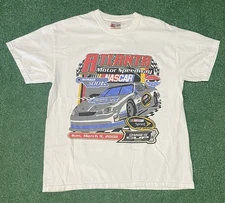 Chase Authentics Y2K 2008 Atlanta Motor Speedway NASCAR SS Shirt Mens Large