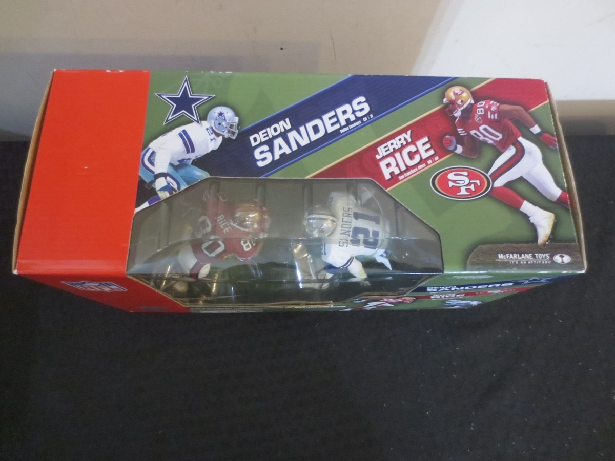 Deion Sanders Dallas Cowboys/Jerry Rice SF 49ers McFarlane | eBay