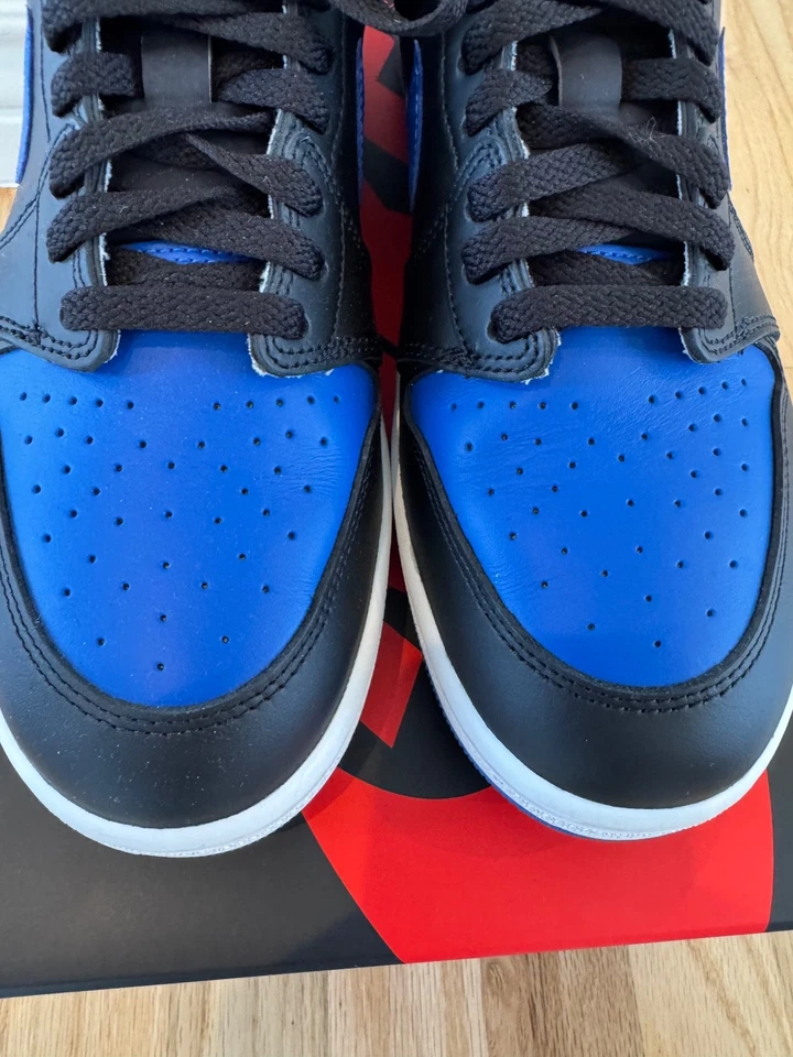 Talla 11.5 - Air Jordan 1 Retro '85 OG Low Royal Foto 3 de 4