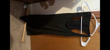 Women  s M Black romper