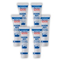 6X Schmierfett Liqui Moly 3312 Silicon-Fett Transparent Silikonfett Schmierung