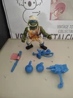 Vintage TMNT Ninja Turtles Figure Lieutenant Leo 1991 COMPLETE