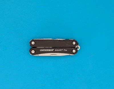 Leatherman SQUIRT PS4 Multi-Tool With Pliers Scissors Knife BLACK!
