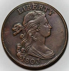 1803 Large Cent — photo from another recent sale