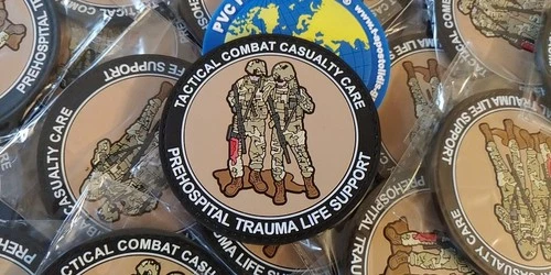 TACTICAL COMBAT CASUALTY CARE (TCCC) 2D PVC PATCH