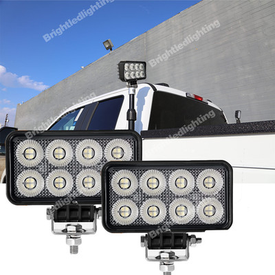 NAIZY 848W Square LED Work Light 12V Extra Lighting 4320LM Offroad