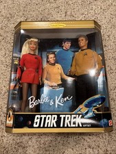 30th Anniversary Collector Edition Barbie & Ken Star Trek Gift Set Mattel #15006