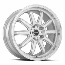 Vors Wheels Rim Sp2 17x8 4x108 Et35 73.1cb Silver Machined Face
