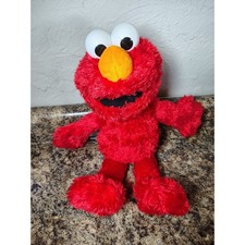 Sesame Street Tickle Me Elmo C0923 Hasbro 2016 14" Laughs Shakes WORKS