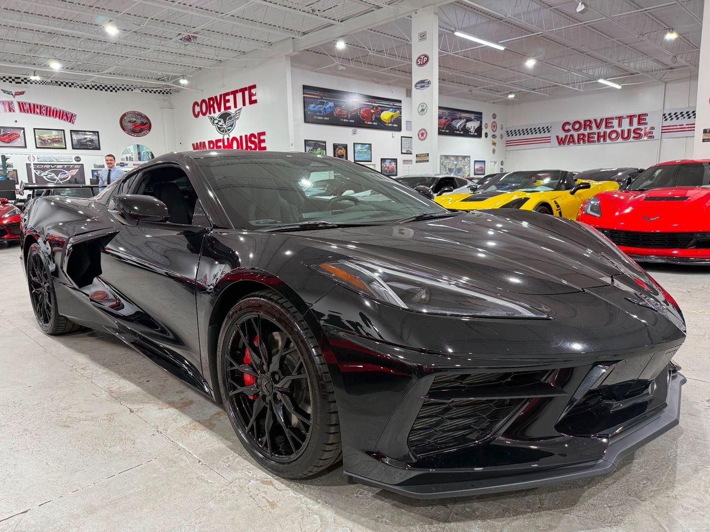 2024 Black Chevrolet Corvette   | C8 Corvette Photo 8